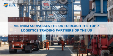 Vietnam surpasses the UK to reach the top 7 logistics trading partners of the US